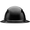 Dax Hard Hats Hard Hat Fiber Resin Full Brim (Black) HDF-15KG